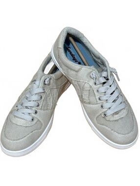 Sundays Men's Casual Canvas Sneakers Size 10M Light Gray